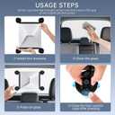 Universal Suction Mount Compatible with Starlink Mini: Dual-Slot Design for Windows & Sunroofs. Secure Installation for Stable Satellite Connection in Cars, RVs, Boats.