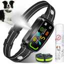 Citronella Bark Collar for Dogs, 5 Training Modes & Levels, 1 Spray Refill | Anti Barking Training Collar, beep/vibration/spray modes, IP65 waterproof, for S/M/L Citronella Dog Collar, with 2 straps