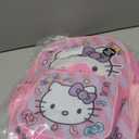 Fast Forward Kid's Licensed 15" Pink Backpack With Lunch Box Combo Set - Agre: 3+ (Hello Kitty)