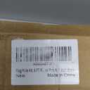 Flag Pole Kit, 6 FT Flag Pole for Outside House, with Heavy Duty Holder Bracket, Aluminum Alloy Tangle Free Rings, Thickened Stainless Steel Flagpoles for Residential, Outdoor or Porch, 1 Inch Black