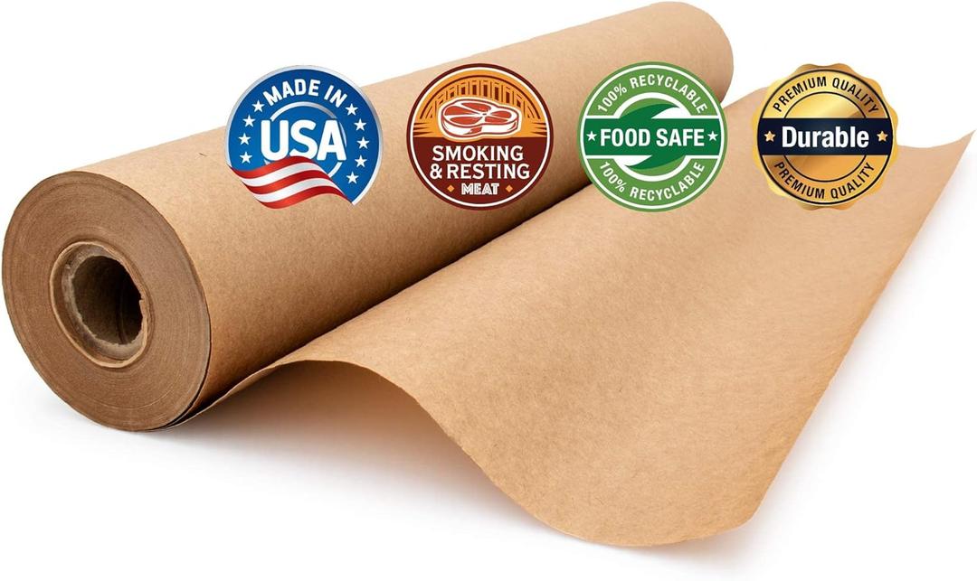 Industrial Grade Paper for Moving & Packing | Shipping, Gift Wrapping, Arts, Crafts & Table Settings | Recycled Kraft Paper Roll | 30 inches x 100 feet | by Paper Pros