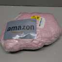 Seashell Decorative Pillow Shell Shaped Throw Pillow 3D Insert Beach Pillow Soft Velvet Pillow Sea Ocean Decoration Couch Bed Pillow Cushions(Pink,14 X 11 inch)