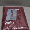 BGment Fashion Sliding Door Curtain 100 X 84 Inches, Wide Thermal Blackout Curtains Room Darkening Room Divider Window Curtain, 1 Panel, Burgundy Red, 84 Length X Wide 100