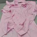 DELCARINO Men's Long Sleeve Button Up Shirts Solid Slim Fit Casual Business Formal Dress Shirt L