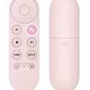Voice Replacement for Google Chromecast Remotefor Google TV Remote Control & Google TV StreamerPink