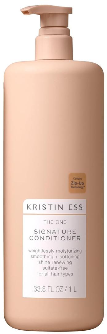 Kristin Ess Hair The One Signature Conditioner for Dry Damaged Hair - Moisturizes, Smooths, Detangles + Softens Hair - Sulfate Free, Color + Keratin Safe, 33.8 fl. oz.