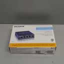 NETGEAR 5-Port Gigabit Ethernet Unmanaged Switch (GS105NA) - Desktop or Wall Mount, and Limited Lifetime Protection