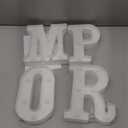 Prom Decorations 2026 Prom Light up Letters Class of 2026 Graduation Party Decorations College High School Grad Party Decor Centerpieces LED Letters Sign Tables Wall Decor
