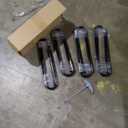 Gtongoko Trampolines Wind Stakes,Heavy Duty U Shaped Rebar Tent Stakes Ground Anchors Galvanized Steel Safety Trampoline Anchors for Camping Tents, Soccer Goals 12 INCH 16 Packs