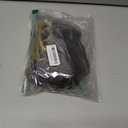 70s Wigs Men Disco Wig Afro Costumes Wig Short Curly Natural Fluffy Synthetic Hair Wigs Glasses Gold Necklace Mustache (One size, Brown)