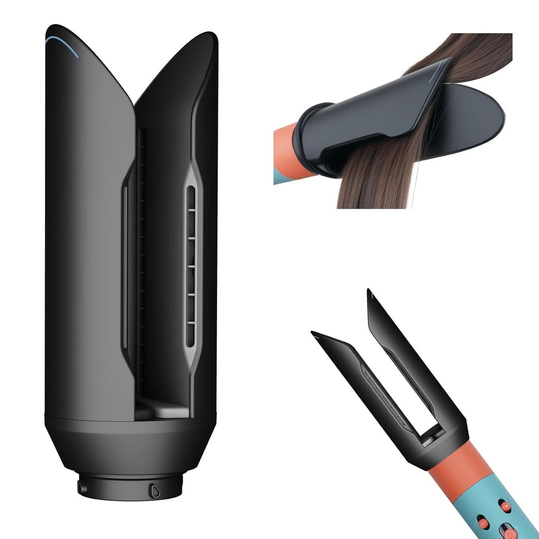 Hair Smooth Attachment for Dyson Airwrap, Gentle Airflow Finishing Attachment Compatible with Dyson Airwrap HS01/05/08, Hair Straightener Replacement Part for Sleek Polished Straight Finish