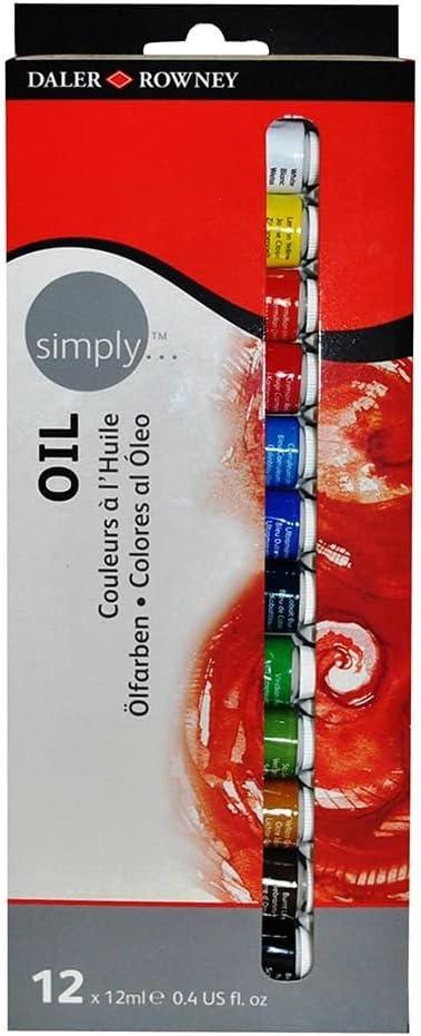 Daler Rowney ESTUCHE 12 TUBOS OLEO 12ML Simply