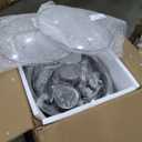Chafing Dish Buffet Set 4 Packs, 5 QT Stainless Steel Round Chafing Dishes with Glass Lid & Lid Holder, Food Warmer for Parties Buffet Weddings Catering Events