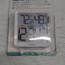 La Crosse Technology 302-1408-TBP Indoor Comfort Meter with Time & Date
