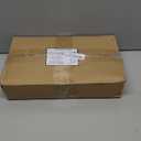 Purple Q Crafts Frosted Plastic Gift Bags 100 Pack 8" x 10" x 4" Clear Frosted Bags with Soft Loop Handles and Cardboard Insert, for Gifts Retail and More