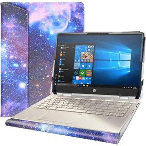 Protective Case for Lenovo IdeaPad Slim 3 Chromebook Gen 8/Yoga Pro 9i Gen 8 14,Case for HP Chromebook x360 14a-caXXXX 14a-ca0030wm & Vostro 14 3430 3435/Latitude 3445 Chromebook 14",Galaxy