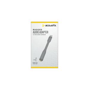 CCY 3,5MM TO USB C AUDIO ADAPTER BLACK