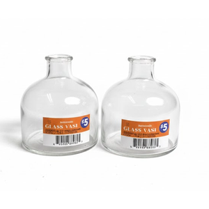 Glass Vase 2 Pack