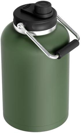 Zenbo One Gallon Jug with Straw, 128 oz Double Wall Vacuum Insulated Sports Water Bottle, Keeps Cold up to 48 Hours, Leak-Proof & Sweat-Proof Stainless Steel Water Jug for Gym, Outdoor & Camping Zenbo One Gallon Jug with Straw, 128 oz Double Wall Vacuum Insulated Sports Water Bottle, Keeps Cold up to 48 Hours, Leak-Proof & Sweat-Proof Stainless Steel Water Jug for Gym, Outdoor & Camping