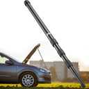 Telescopic Hood Support Prop Rod, 20-Inch to 43-Inch Adjustable, Sturdy Stainless Steel, Universal Fit for All Passenger Cars & Trucks, Easy Height Adjustment