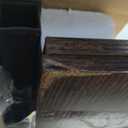 GRLEAF 2 Pack Adjustable Height Narrow Console Table with Power Outlets, 78.7" Long Sofa Table with Charging Station Behind Couch Table Entryway Table for Living Room and Hallway  Rustic Brown