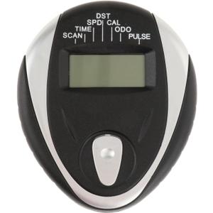 Universal Monitor Speedometer LCD with Heart Rate Measurement Easy to Install Replacement Parts Counter Cycle for Exercise Bike Sport Bikes, AS