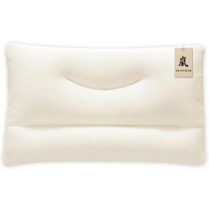 Organic Buckwheat Pillow - Japanese Style Sobakawa (28" x 17") - Extra Firm Neck Support for Back/Side Sleepers - Breathable & Cooling - 100% Mountain Grown Hulls - Standard Size