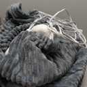 Bedsure Electric Blanket Twin - Soft Ribbed Flannel Heated Blanket, Heating Blanket with 10 Time Settings, 6 Heat Settings, and 8 hrs Timer Auto Shut Off (62x84 inches, Grey)