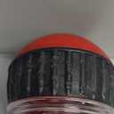 Dog Food Puzzle Toy Adjustable Treat Dispensing Food Dispenser Slow Feeder Bowls Puppy Enrichment Toy Ball Dog Interactive Chase Training Toys for Small Medium Large Dogs (Red)