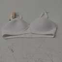 Warner's Womens Women's Cloud 9 Super Soft Wireless Lightly Lined Comfort Bra 1269 (36B, White)