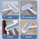 Pets Hair Remover, 4 in 1 Pet Hair Removal Tool, Multifunctional Hair Removal Brush for Car, Carpet, Clothes, Bedding, Reusable, Washable (1 pc)