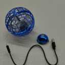 Flying Orb Ball Toy, Magic Hand Controlled Mini Drone Fly Orb Hover Ball Toy,Galactic Fidget Spinner Flying Orb, Cool Toys Gift for 6 7 8 9 10+ Year Old Boys Girls Toys-Blue
