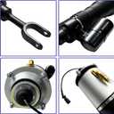 Front Left Air Strut Suspension Replacement for 03-17 Bentley Continental GT/Flying Spur, 04-06 Volkswagen Phaeton OEM Replace Number 3W0616039M, 3W8616039K