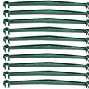 100 PCS Tomato Cage Connectors, Stake Arms for Tomato Cage, Expandable Trellis Connectors Plant Support Garden Stakes 12.6” Garden Plants Stake Arms Fit for 16mm Stakes, for Climbing Plants, Flowers