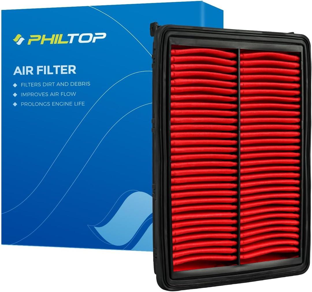 PHILTOP Upgraded Engine Air Filter CA11942 Replace for Hyundai Sonata 2015-2019 & Kia Optima 2016-2020, 2.0L 2.4L PHILTOP Upgraded Engine Air Filter CA11942 Replace for Hyundai Sonata 2015-2019 & Kia Optima 2016-2020, 2.0L 2.4L