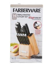 Fw Edgekeeper 14Pc Cutlery Set Grey