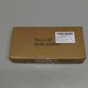 Orger 5 Pack Acrylic Cabinet Handles 5 inch Drawer Pulls Modern Decor Silver Chrome Kitchen Hardware Cabinet Pull Handles for Dresser Drawers and Cupboards