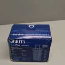 Brita Plus Water Filter, BPA-Free, High-Density Replacement Filter for Pitchers and Dispensers, Reduces 2x Contaminants*, Lasts Two Months or 40 Gallons, Includes 6 Filters