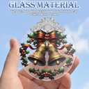 Stained Glass Bell Ornament - Christmas Tree Decorations, Ornaments for Tree, Holiday Gifts