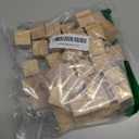 Unfinished Wooden Blocks 1 inch, Pack of 50,Small Wooden Cubes for Arts and Crafts  DIY - Photo Blocks- Plain Wooden Blocks