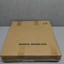 Smart Music Boxing Machine - Wall Mounted Music Punching Pad for Kids, Electronic Focus Agility Training Pad with Boxing Glove, Compact and Resilient - Maquina de Boxeo Musical Pared (Blue light.)