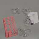 Nuliie 10PCS Silicone Flanges Insert Replacement Kit, Flange Sizing Kit 13/15/17/19/21mm for 24mm Flange/Shield Breast Pumps, Pumping Essential Kit for Moms