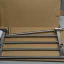 Alise 16 Inch Towel Racks for Bathroom, Towel Rack Wall Mounted with Tower Bars, SUS 304 Stainless Steel Bathroom Shelf, Heavy Duty Hand Towel Holder (Brushed Nickel)