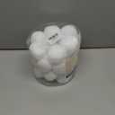 URATOT 25 Pack Snow Toy Balls for Kids Indoor, Plush Snow Fake Balls Soft Artificial Snow Fight Balls Set with Boxes for Winter Interactive Throwing Games