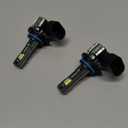 9006/HB4 LED Bulbs, 9006 Fog Lights Bulb, 30000LM 6000K Cool White Fanless 1:1 Mini Size, Plug and Play, Pack of 2