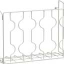 Simple Houseware Wall Door Mount Kitchen Wrap Organizer Rack, 2 pack