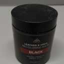 Leather Recoloring Balm, Color Restorer for Couches and Car Seats, Leather Scratch Remover and Dye, 10 oz (Black)