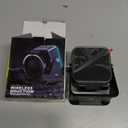 5-in-1 Wireless Bluetooth Speaker with Adjustable Phone Stand, Wireless Speaker, Phone Speakers Amplifier, with Colorful Light Gifts for Men Women (Black)