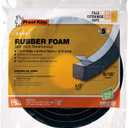 THERMWELL R930H Foam Tape, 1/2 by 9/16-Inch, Black