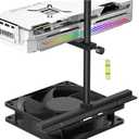 GPU Support Bracket, Graphics Card Support, GPU Bracket Brace, Video Card Sag Holder, GPU Stand, Adjustable Anti Sag GPU Stand for Fan Aluminum 129mm